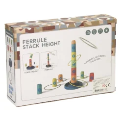 Stapeltoren en Ringwerpspel 2in1