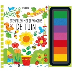 Stempelen met je vingers - De Tuin