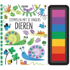 Stempelen met je vingers - Dieren