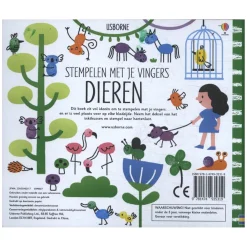 Stempelen met je vingers - Dieren