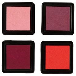 Stempelinkt Roze Tinten, 4st.