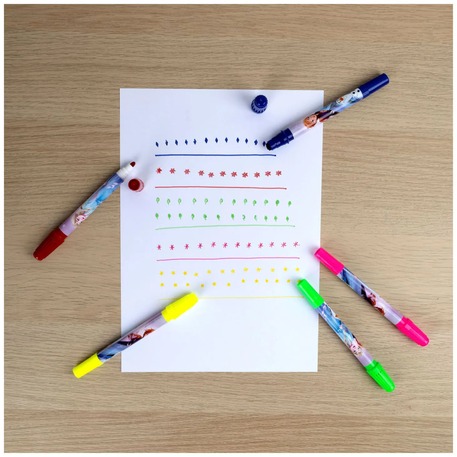 Stempelstift 2in1 Frozen, 4st.