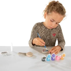 Stenen Schilderen Metallic