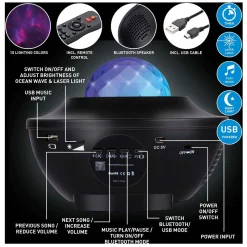 Sterrenprojector Lamp