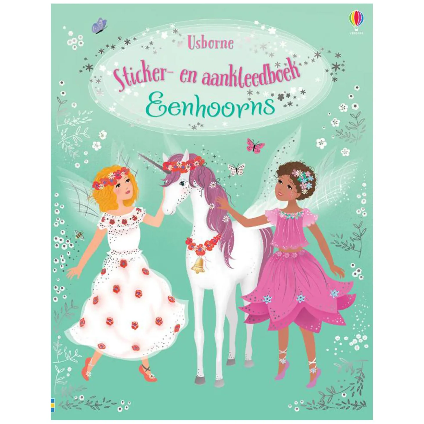 Sticker- en Aankleedboek Eenhoorns