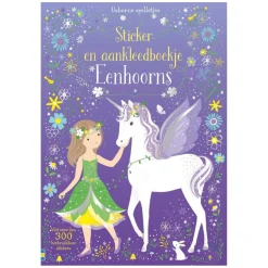 Sticker- en Aankleedboekje Eenhoorns