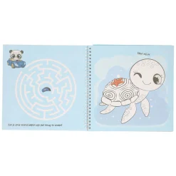 Sticker- en Sjablonenboek Ik hou van Dieren