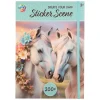 Sticker scene book A4,  200+ stickers
