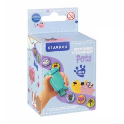 Sticker Stempel Dieren, 160st.