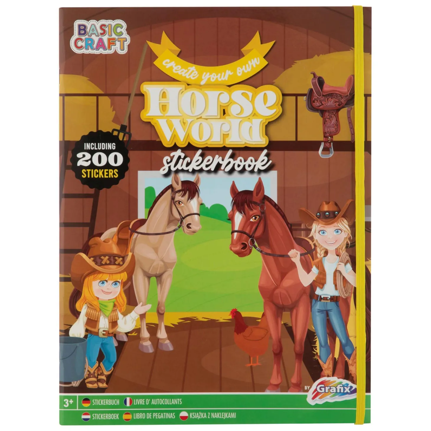 Stickerboek Magische Paarden, 200 stickers