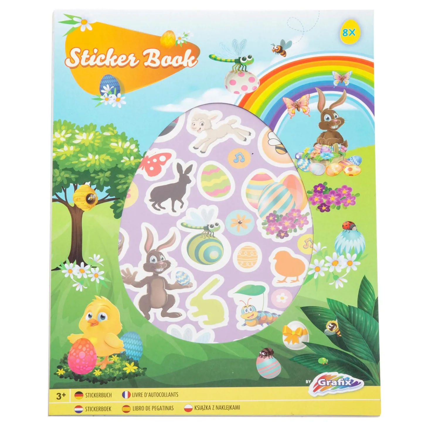 Stickerboek Pasen A4