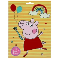 Stickerboek Peppa Pig met 8 Vellen