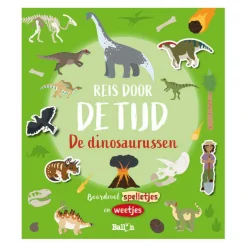 Stickerboek Reis Door de Tijd - De Dinosoaurussen