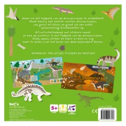 Stickerboek Reis Door de Tijd - De Dinosoaurussen