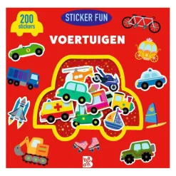 Stickerboek Sticker Fun -Voertuigen 200 stickers 3-4 jaar