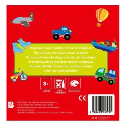 Stickerboek Sticker Fun -Voertuigen 200 stickers 3-4 jaar