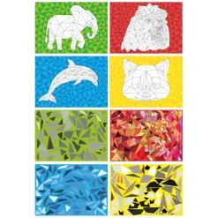 Stickeren op Nummer - Leeuw