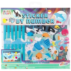 Stickeren op Nummer - Onderwaterwereld