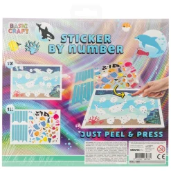 Stickeren op Nummer - Onderwaterwereld