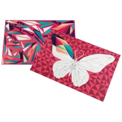 Stickeren op Nummer - Vlinder