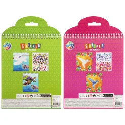 Stickeren op Nummer Dieren