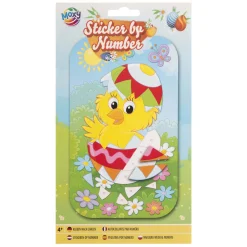 Stickeren op Nummer Pasen