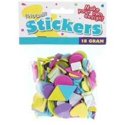 Stickers EVA Vormen, 18gr.