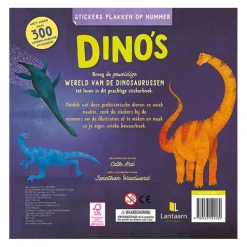 Stickers Plakken Op Nummer - Dino's