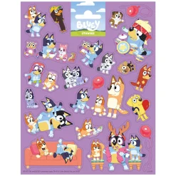 Stickervel Groot Bluey