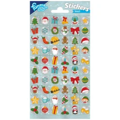 Stickervel Kerstmis