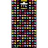 Stickervel Twinkle - Hartjes