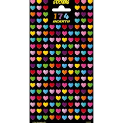 Stickervel Twinkle - Hartjes