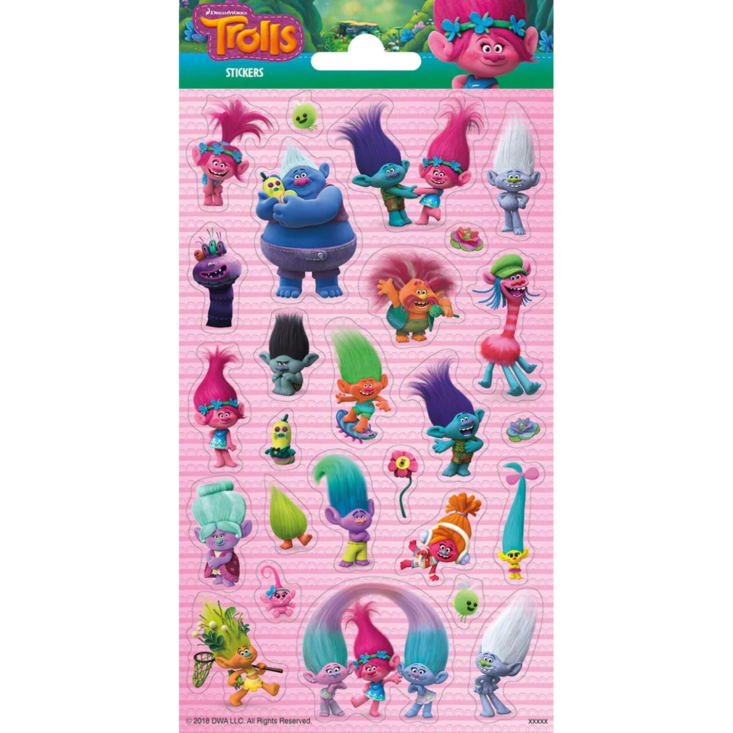 Stickervel Twinkle - Trolls