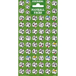 Stickervel Twinkle - Voetbal Gezichten