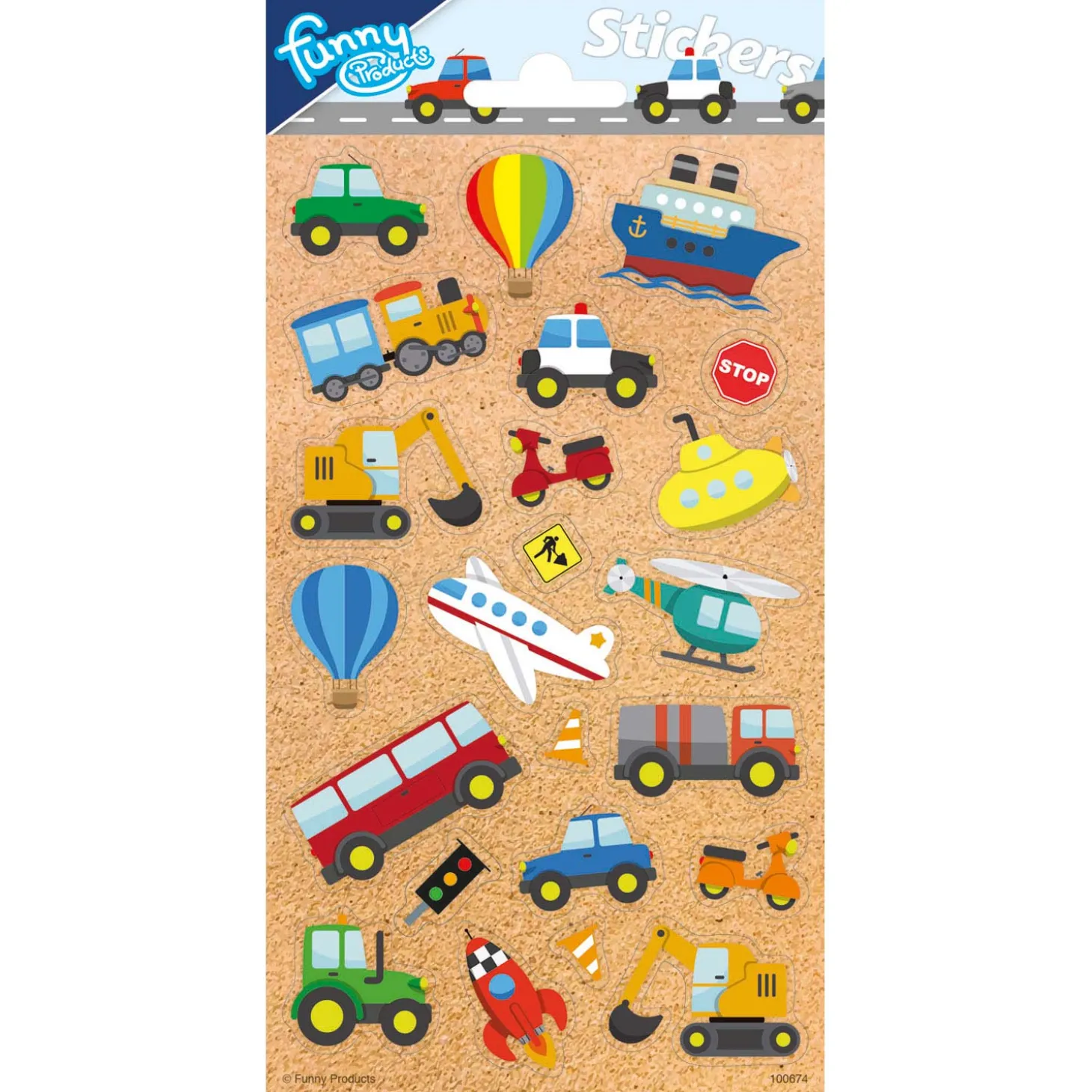 Stickervel Voertuigen