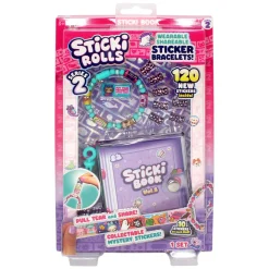 Sticki Boek en Armband met 120 Stickers