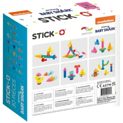 Stick-O -  Baby Shark Friends Bouwset - 30dlg.