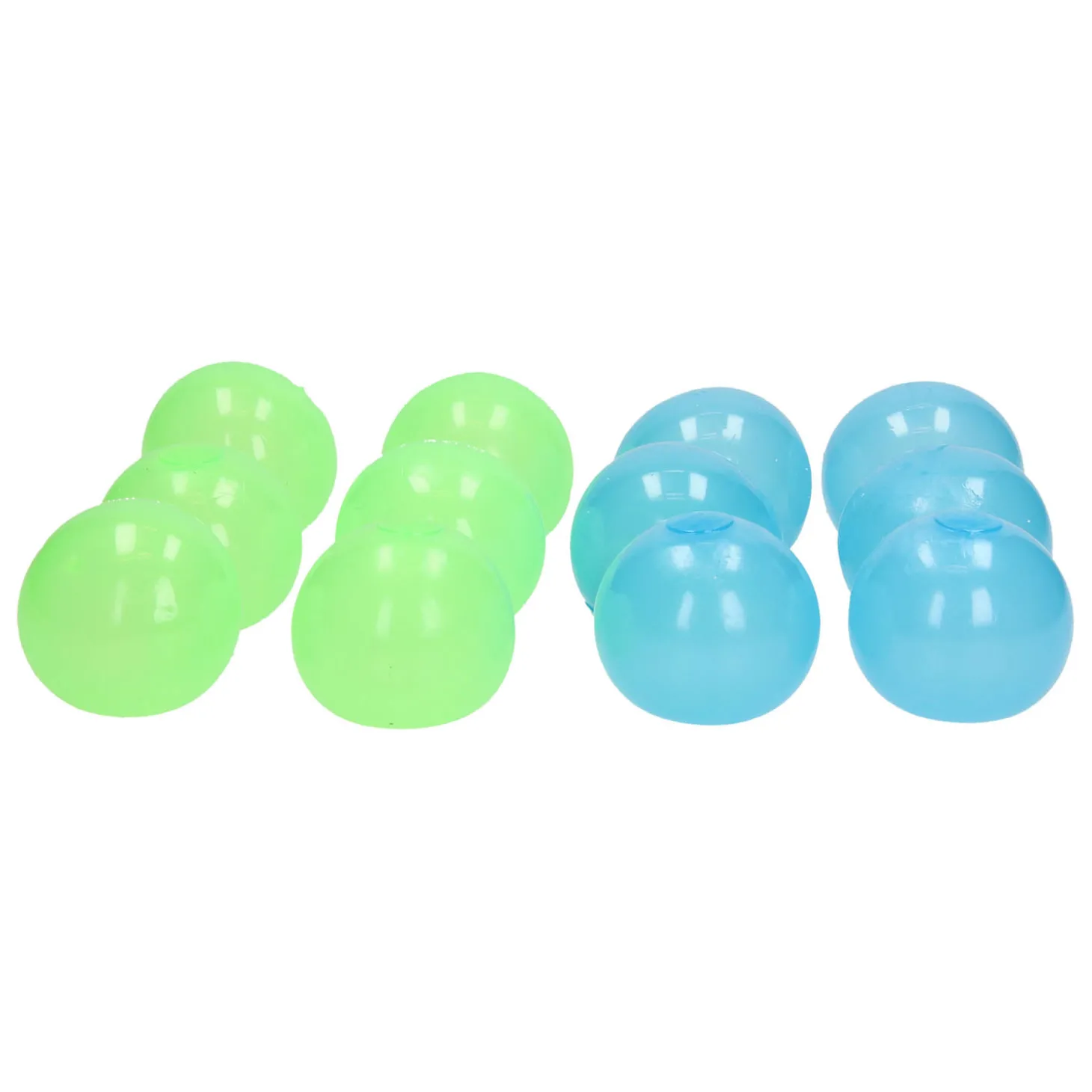 Sticky Stretch Ballen Glow in the Dark, 12st
