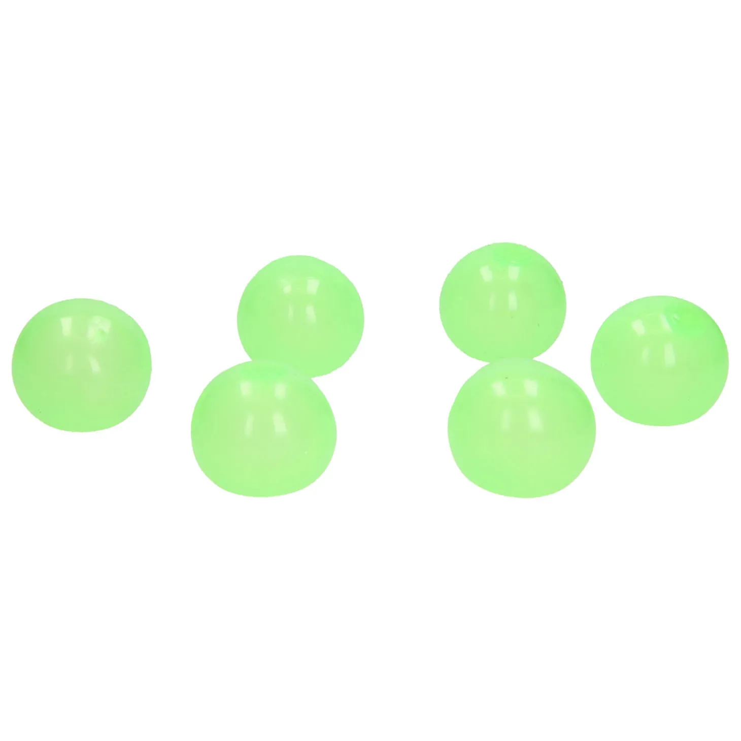 Sticky Stretch Ballen Glow in the Dark, 12st