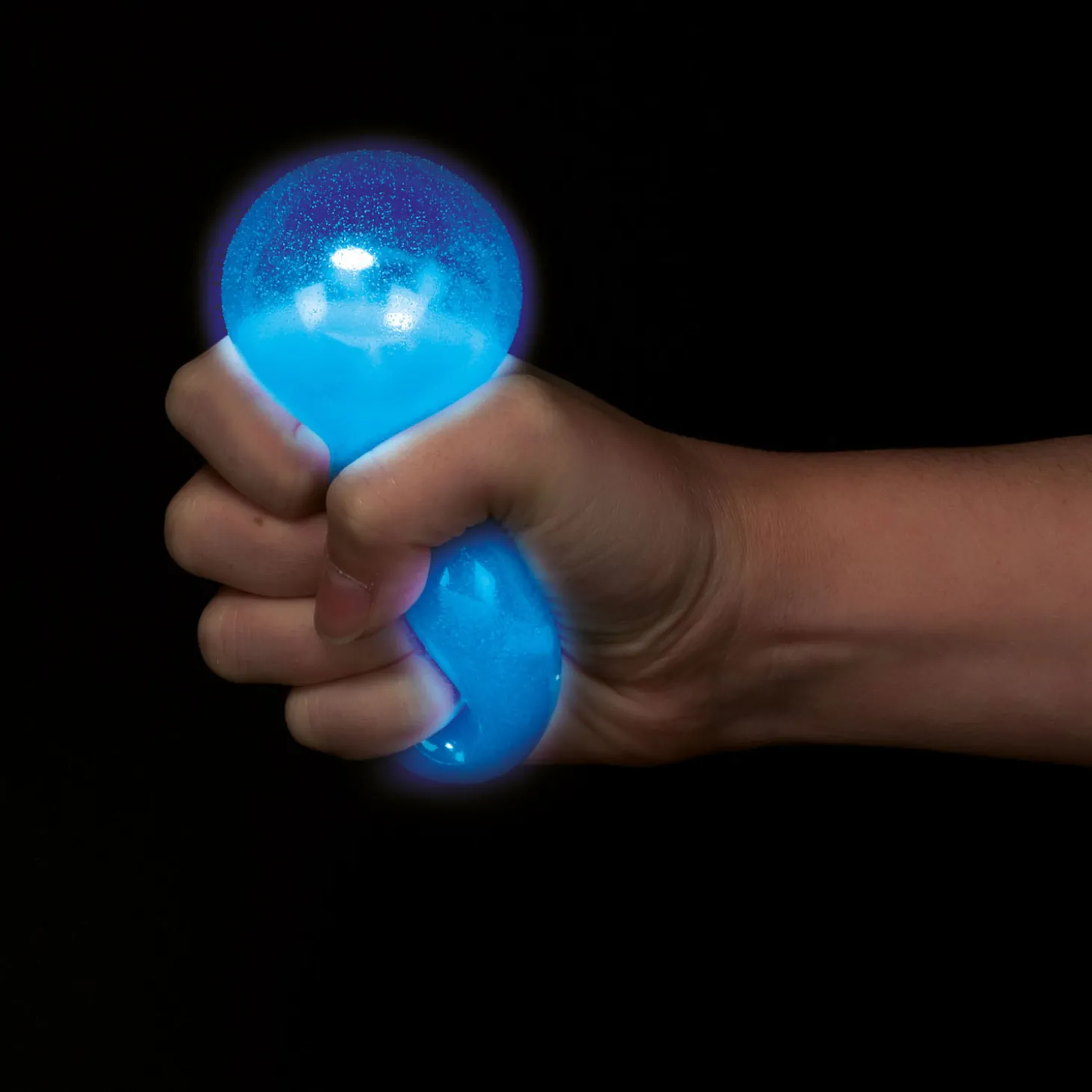 Sticky Stretch Ballen Glow in the Dark, 12st