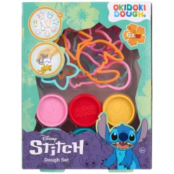 Stitch Kleiset met Vormen - 6 Kleipotjes