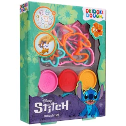 Stitch Kleiset met Vormen - 6 Kleipotjes