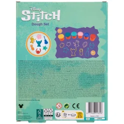 Stitch Kleiset met Vormen - 6 Kleipotjes