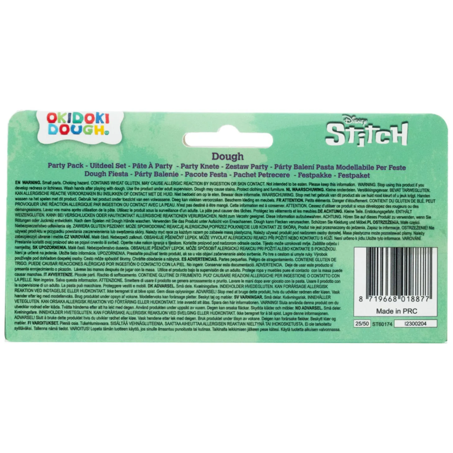 Stitch Kleiset Partypack - 6 Kleipotjes