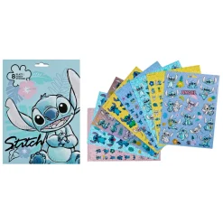 Stitch Stickervellen, 8st.
