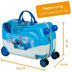 Stitch Trolleykoffer Ride-on