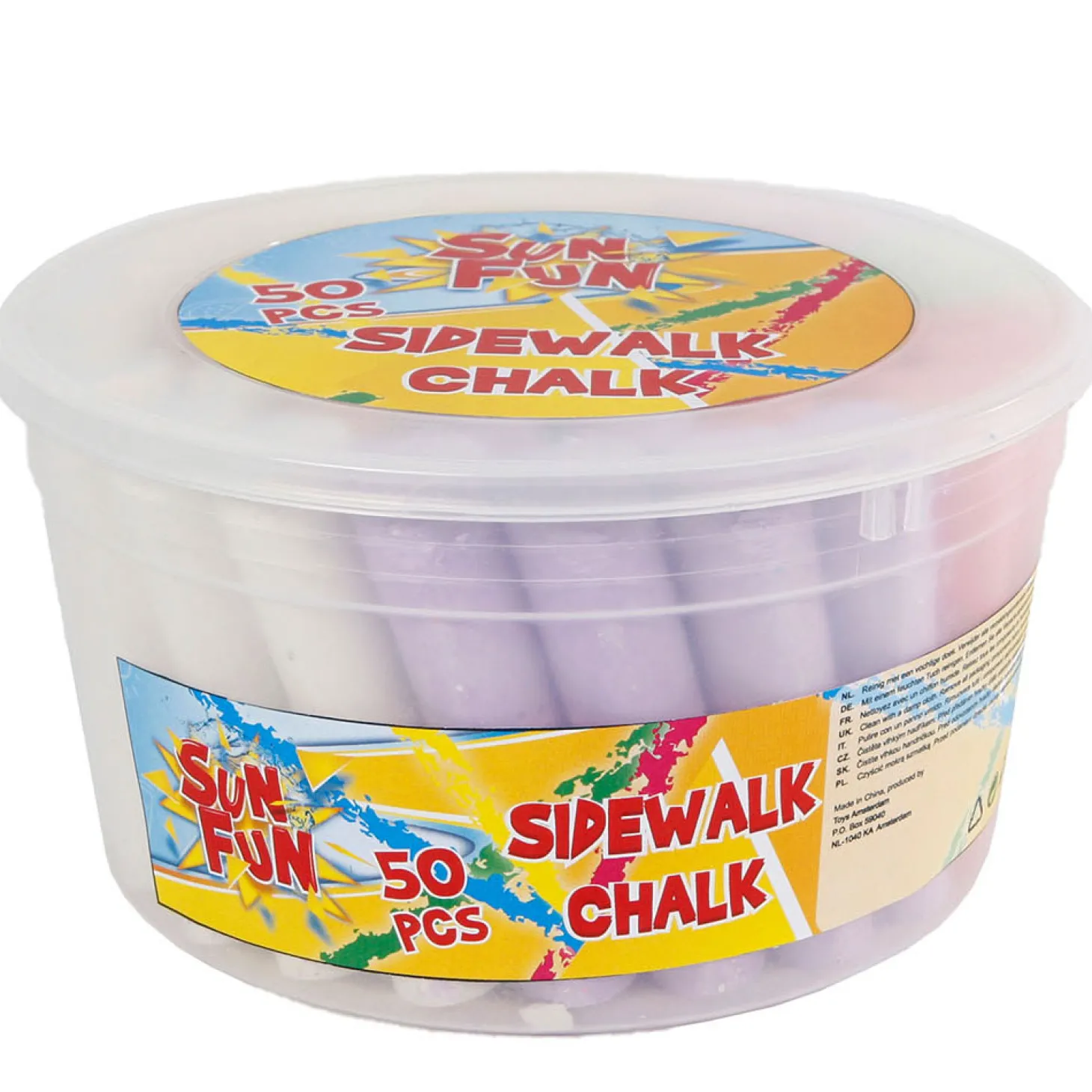 Stoepkrijt in Emmer, 50st.