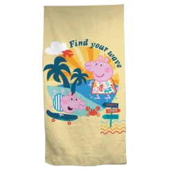 Strandlaken Peppa Pig, 70x140cm