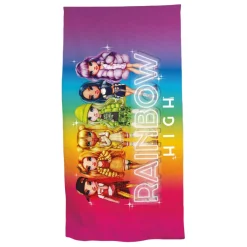 Strandlaken Rainbow High, 70x140cm