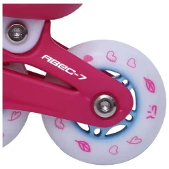 Street Rider Inline Skeelers Roze, Maat 26-29
